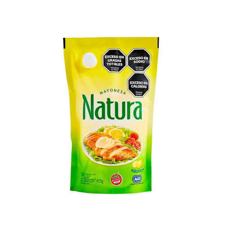 MAYONESA NATURA 500CM3 DOY PACK